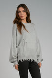 Elan sweater sw10910 heather grey