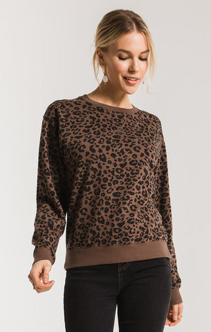 Z Supply the leopard pullover zt193994 two colors