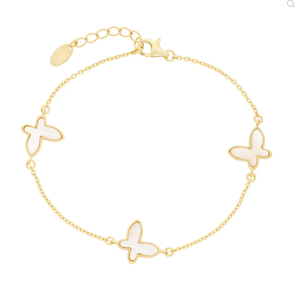 Women's bracelet butterfly with mother of pearl SG33463MPV