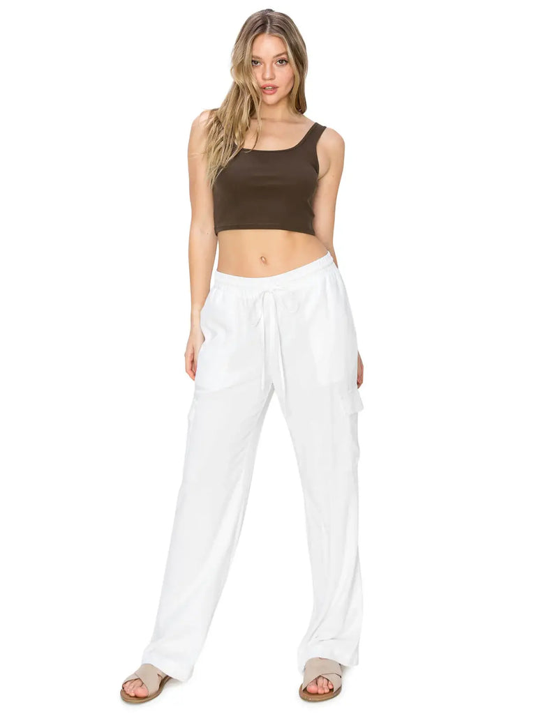 CALI 1850 WIDE LEG CARGO PANT SIZE SMALL