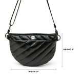 Think Royln Freebird handbag pearl black 9498pb