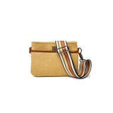 Think Royln raffia bum bag 9708drs