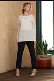 Dolce Cabo cold shoulder top black 71471