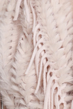 Dolce Cabo infinity fur scarf with fringe trim 3 colors # 31881