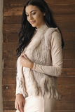 Dolce Cabo fur vest # 4545 4 colors