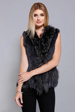 Dolce Cabo fur vest # 4545 4 colors
