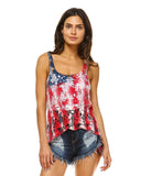 Urban X women's American flag tee shirt uc019a