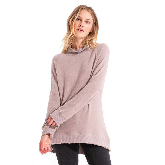 Z Supply soft spun mock neck pullover three colors zt183498