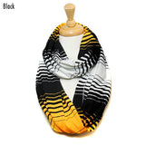 Scarf women's college footbal team infinity scarf