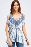 Urban X women's American flag tee shirt uts2263n