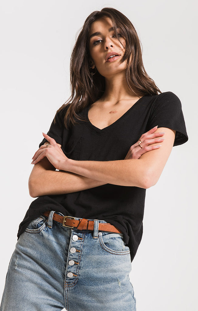 Z Supply airy slub pocket tee zt191946s