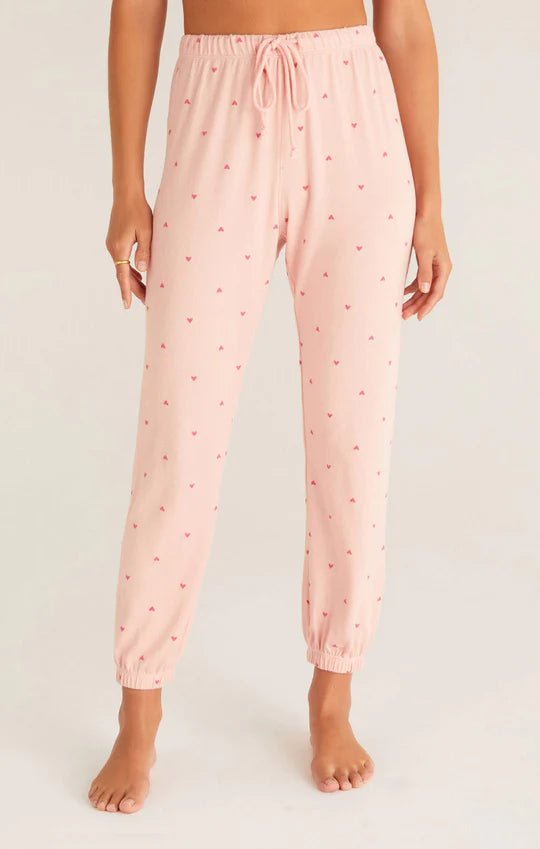 Z Supply classic heart jogger zlp231942s pink